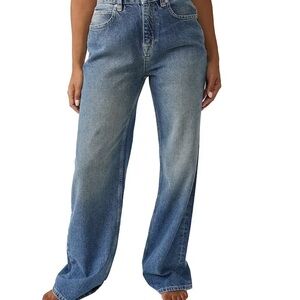 Free People Tinsley Baggy High Rise Jeans